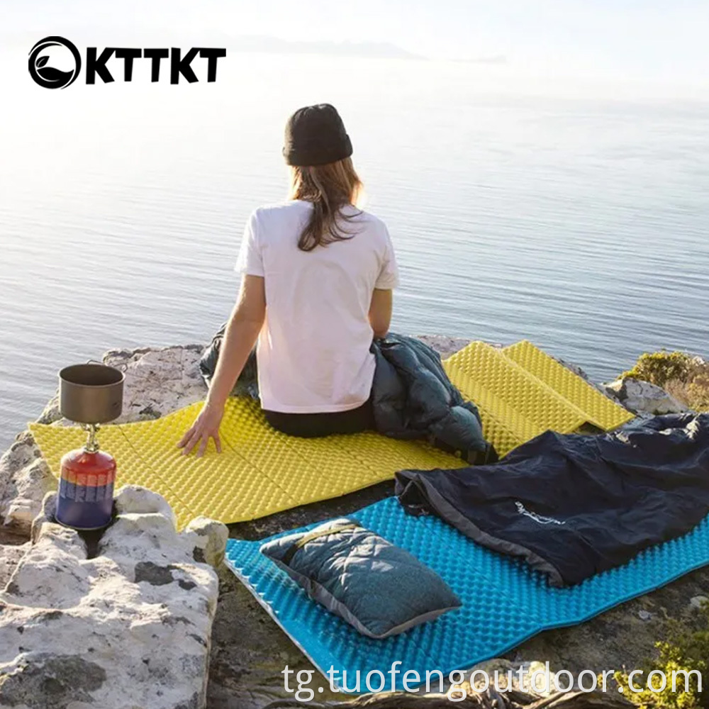 Outdoor Thickened Foldable Travel Egg Nest Mat Jpg